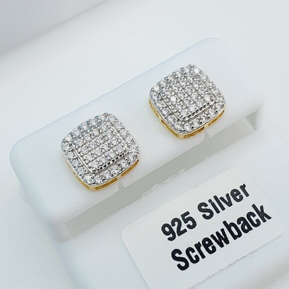 925 Sterling Silver Cubic Zirconia Earrings, U19254800 - Picture 2 of 11